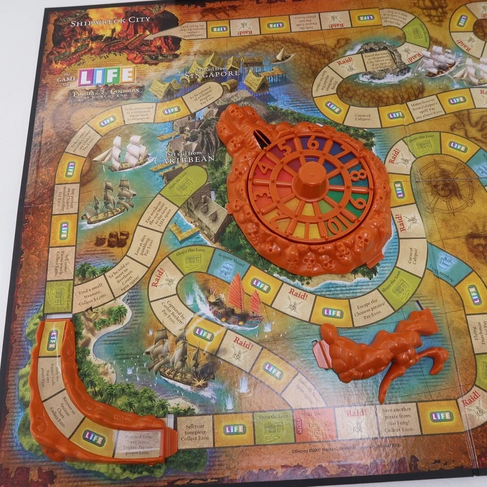 Pirates of the Caribbean The Game of Life At World's End Complete MB 2007